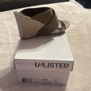 Unlisted Taupe Sandals